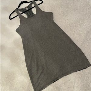 Mondetta Racerback Athletic Dress, Gray, szL